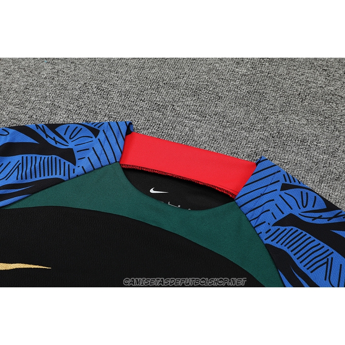 Chandal del Portugal 22-23 Manga Corta Negro - Pantalon Corto